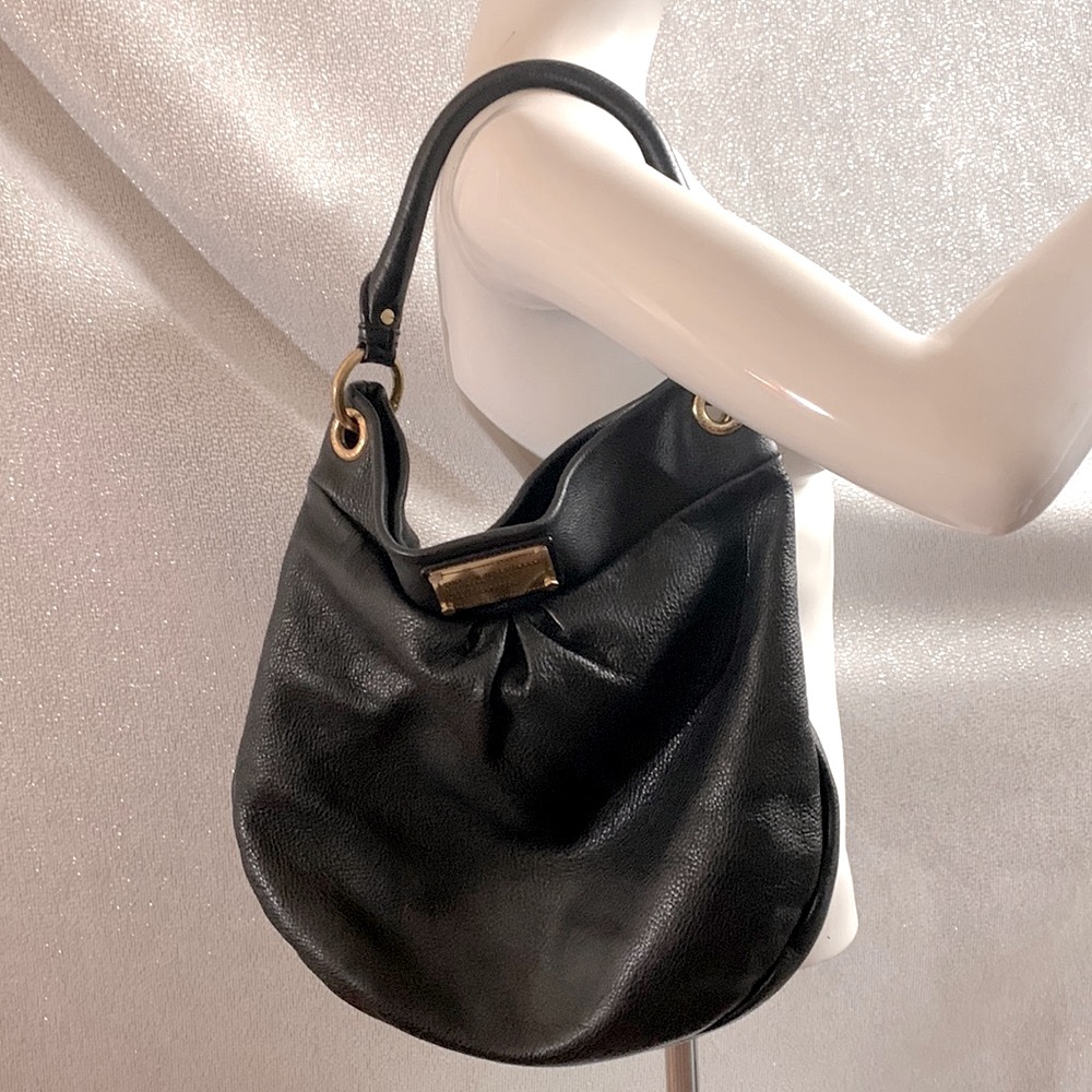 Marc Jacobs Black Q Hilier Hobo